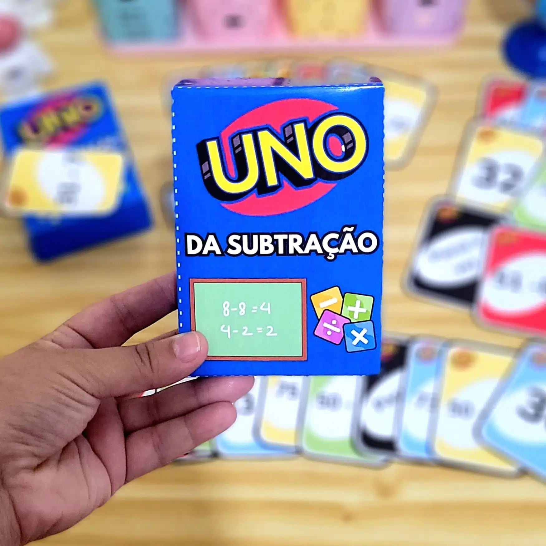 Atividade Uno da Subtração