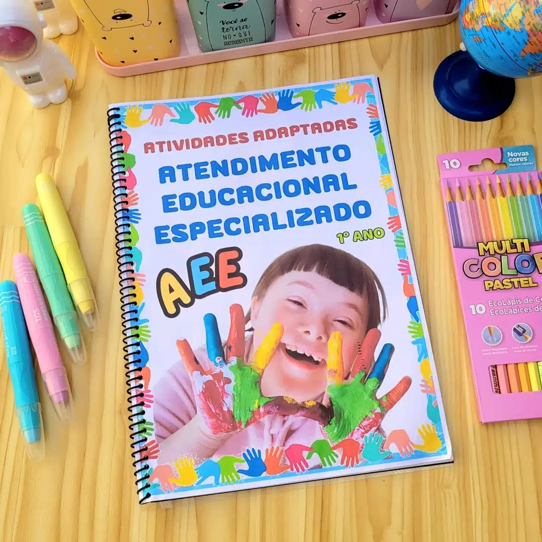Atividades Adaptadas AEE para 1° Ano – Apostila PDF de 30 Páginas para Atendimento Educacional Especializado