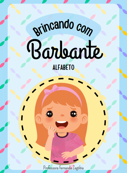 Brincando com Barbante Alfabeto
