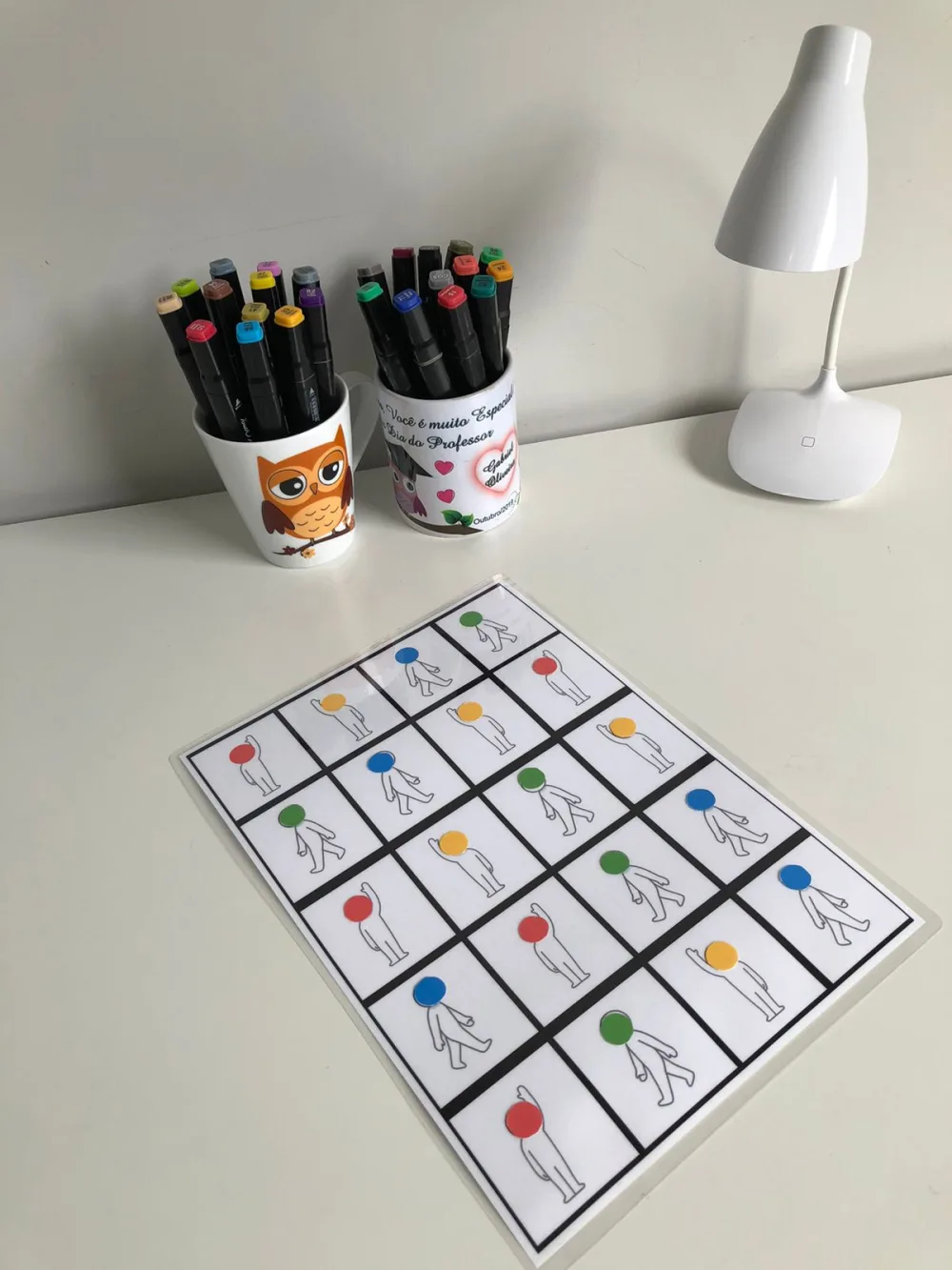 06 Cabeça no Lugar Atividade de Percepção e Atenção — Pronto para Imprimir