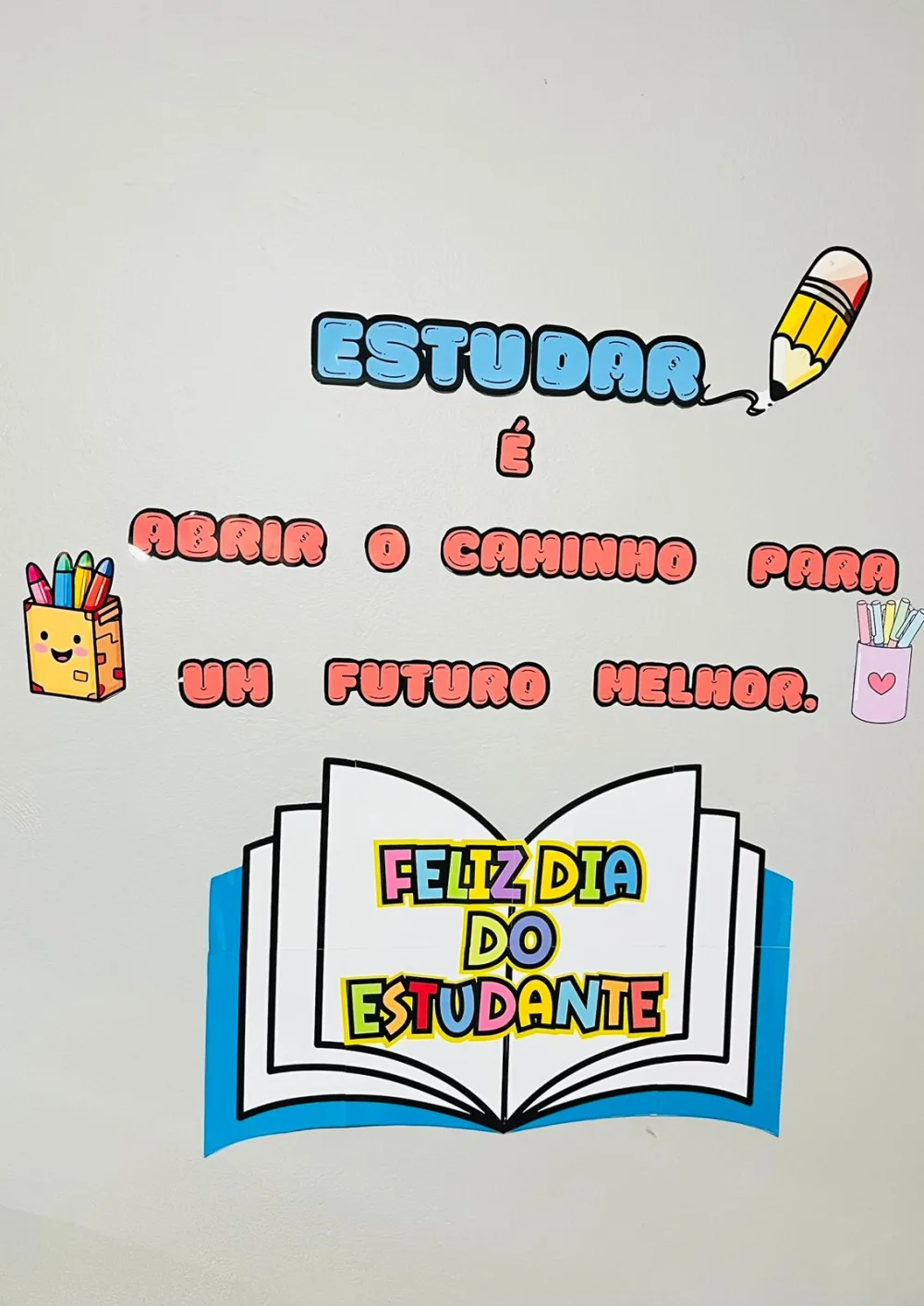 Painel Dia do Estudante — Pronto para Imprimir