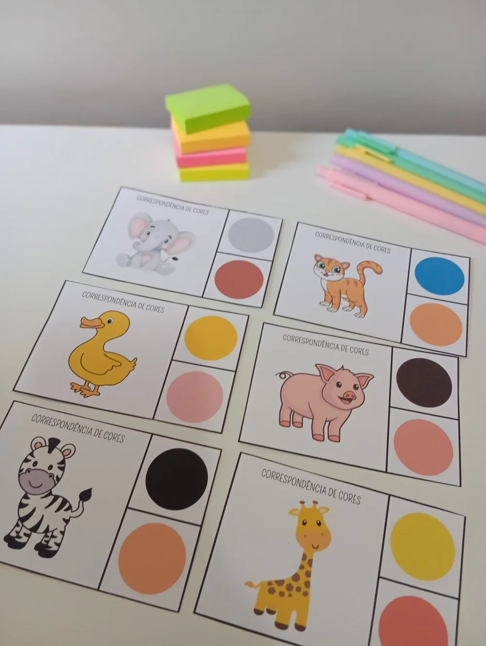 Correspondência de Cores — Pronto para Imprimir