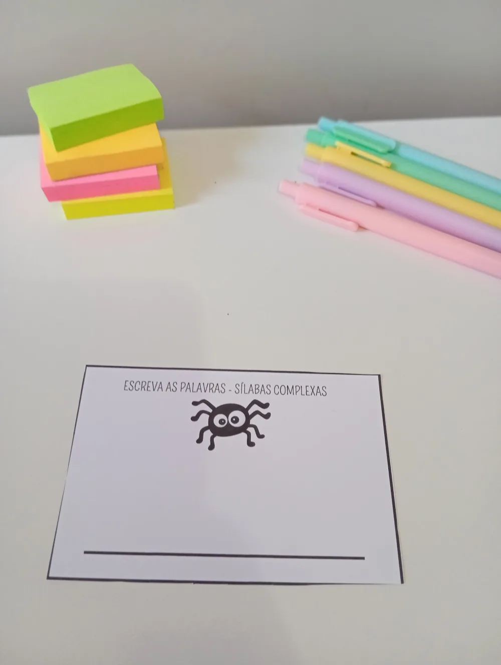 24 Escreva as Palavras Sílabas Complexas — Pronto para Imprimir