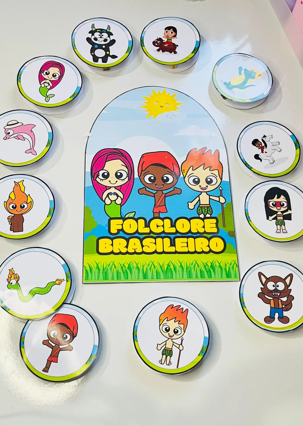 36 Luva Folclore Brasileiro — Pronto para Imprimir