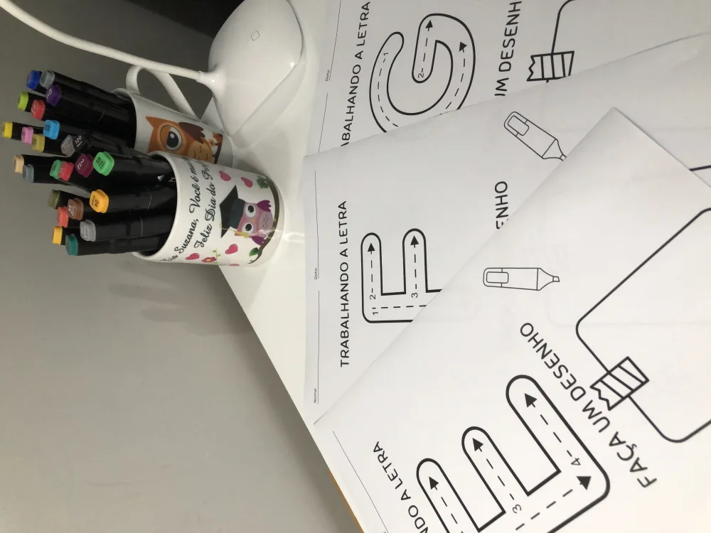 Trabalhando as Letras do Alfabeto — Pronto para Imprimir