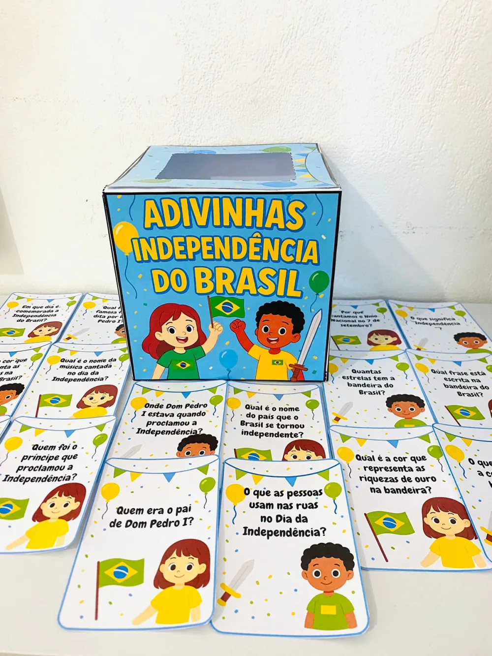 Advinhas da Independência — Pronto para Imprimir