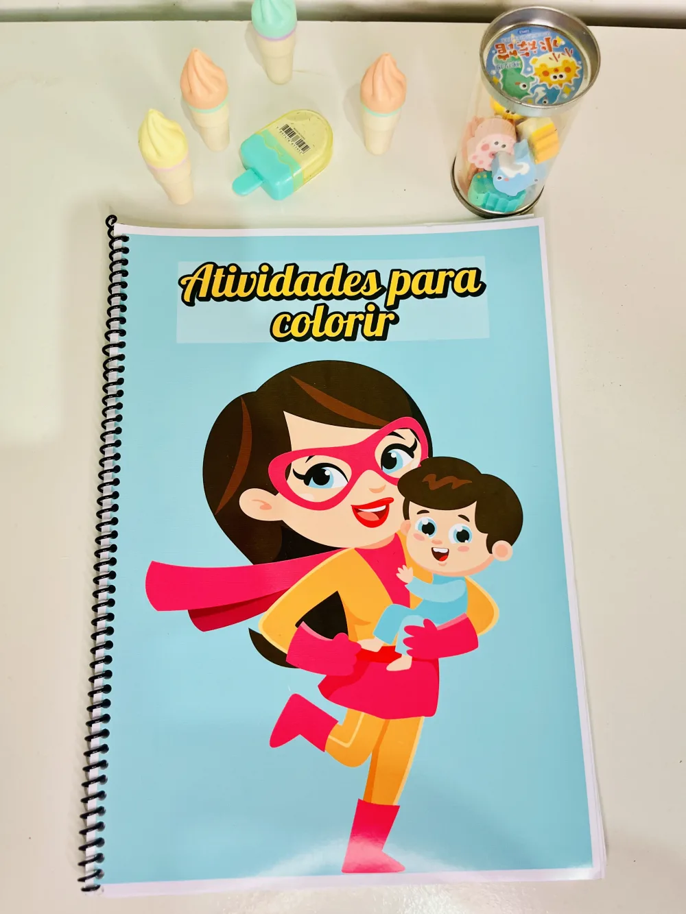 Atividades Colorir, Dia das Mães — Pronto para Imprimir