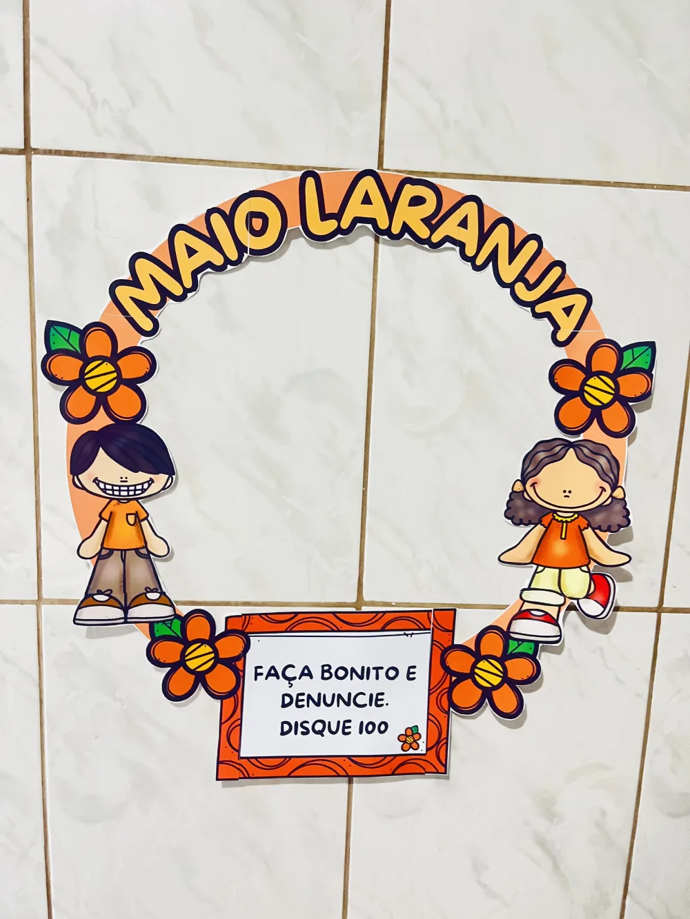 Bambole Maio Laranja Gire Essa Ideia — Pronto para Imprimir