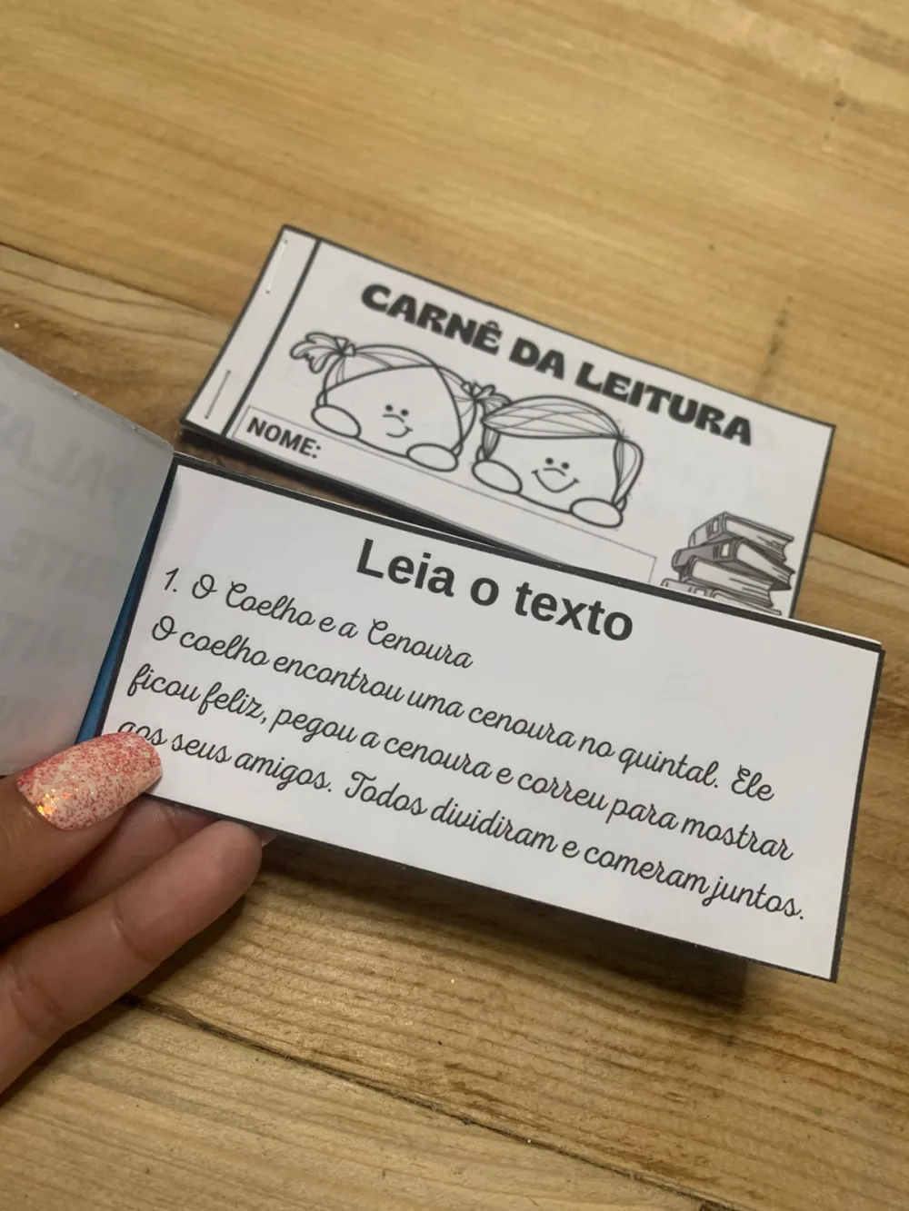 Carne da Leitura — Pronto para Imprimir