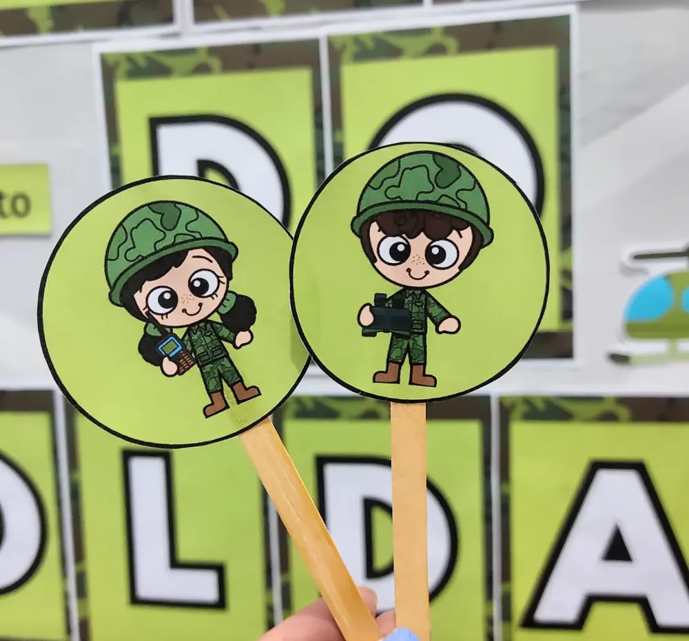 Dia do Soldado — Pronto para Imprimir
