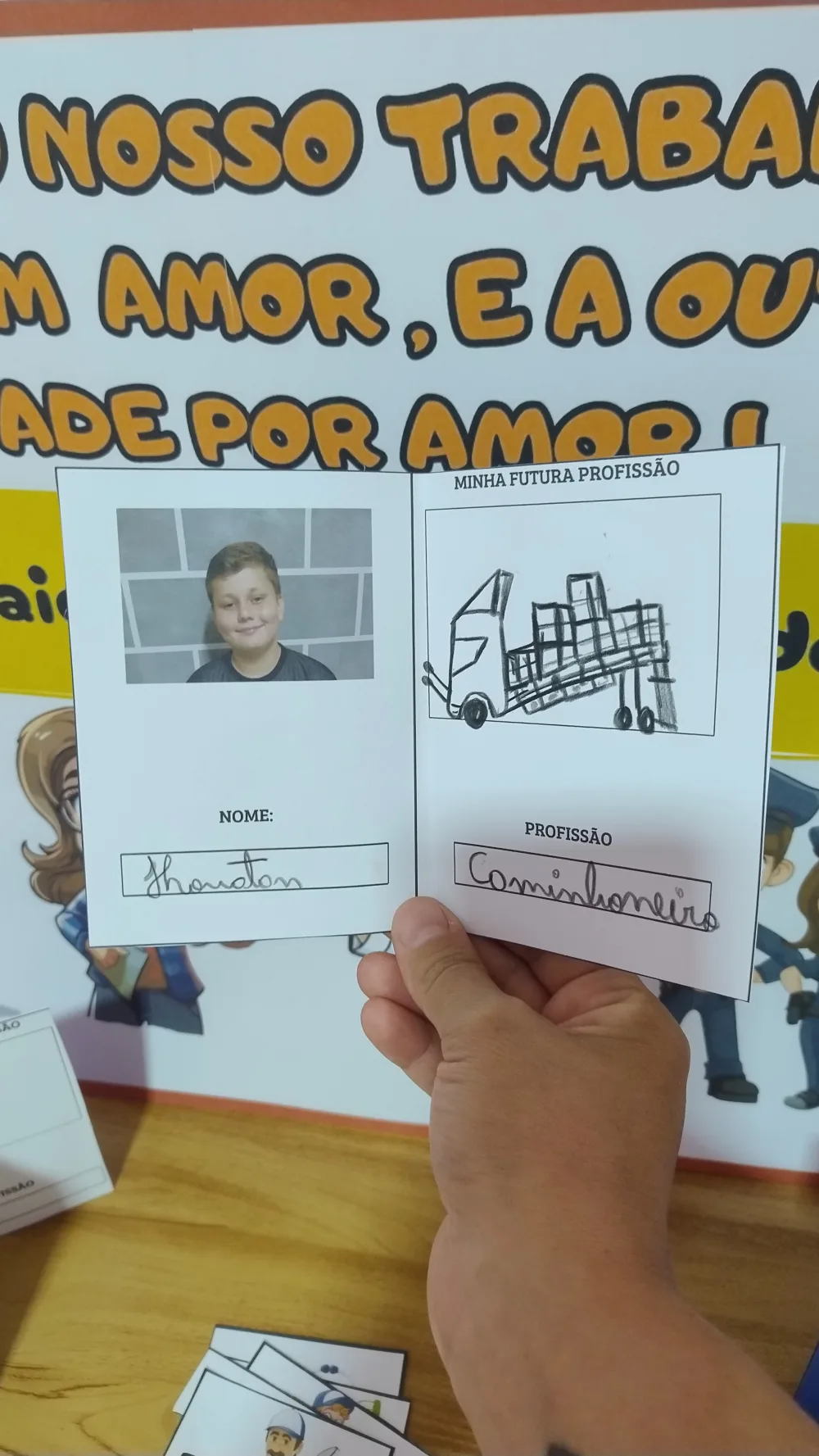 Dia do Trabalho — Pronto para Imprimir