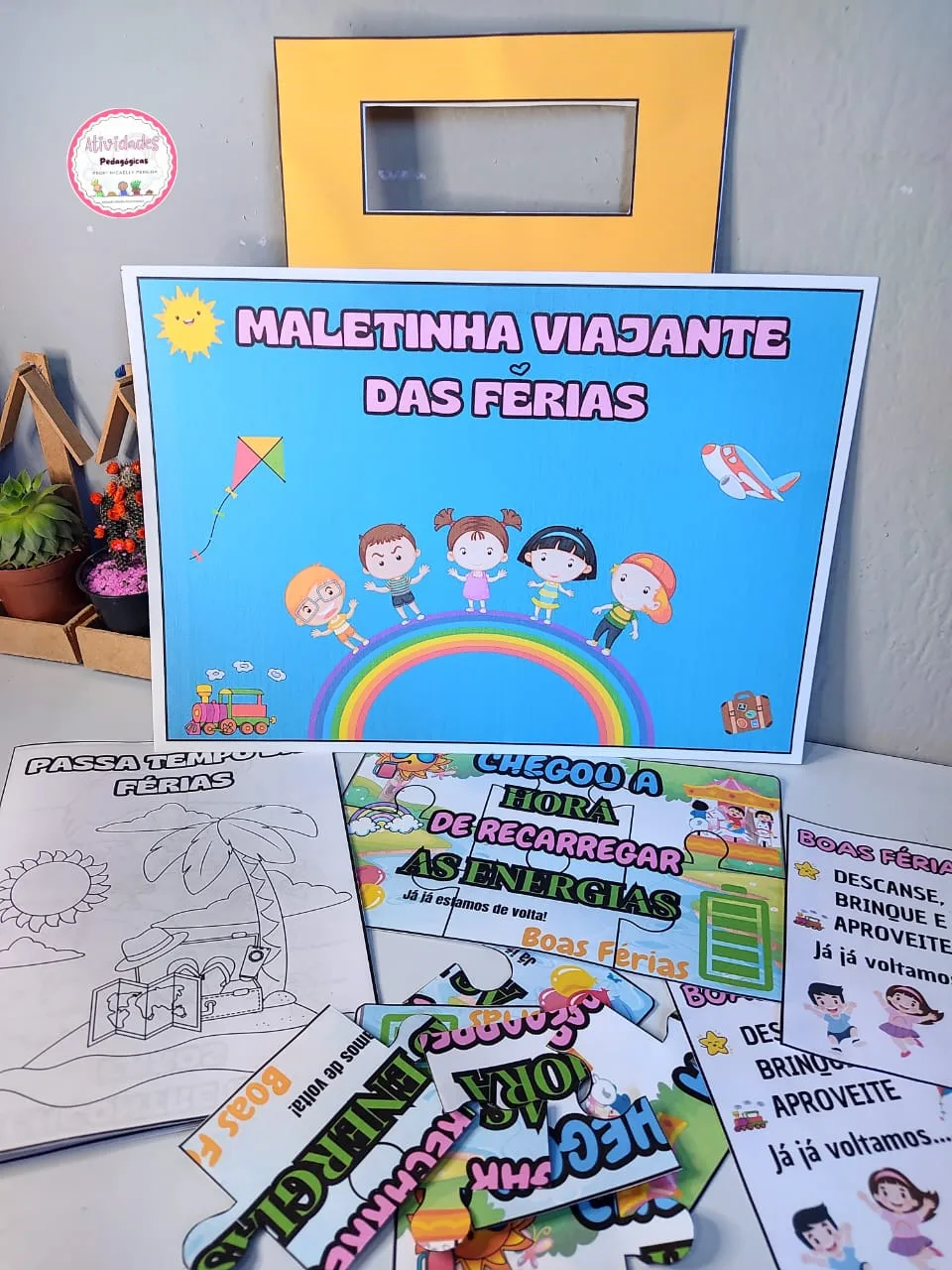 Maletinha Viajante — Pronto para Imprimir