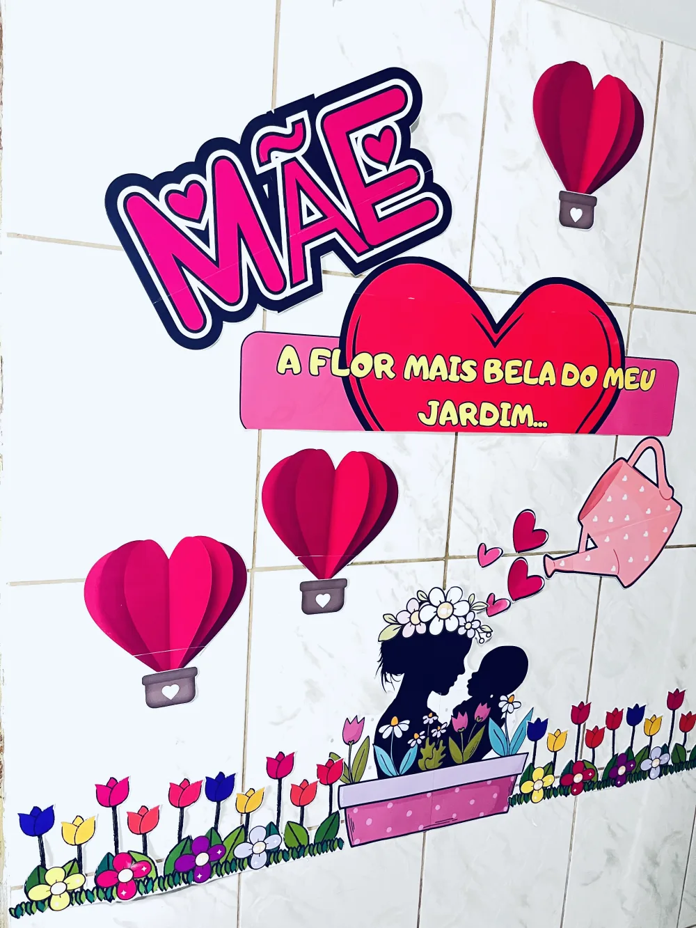 Painel Dia das Mães — Pronto para Imprimir