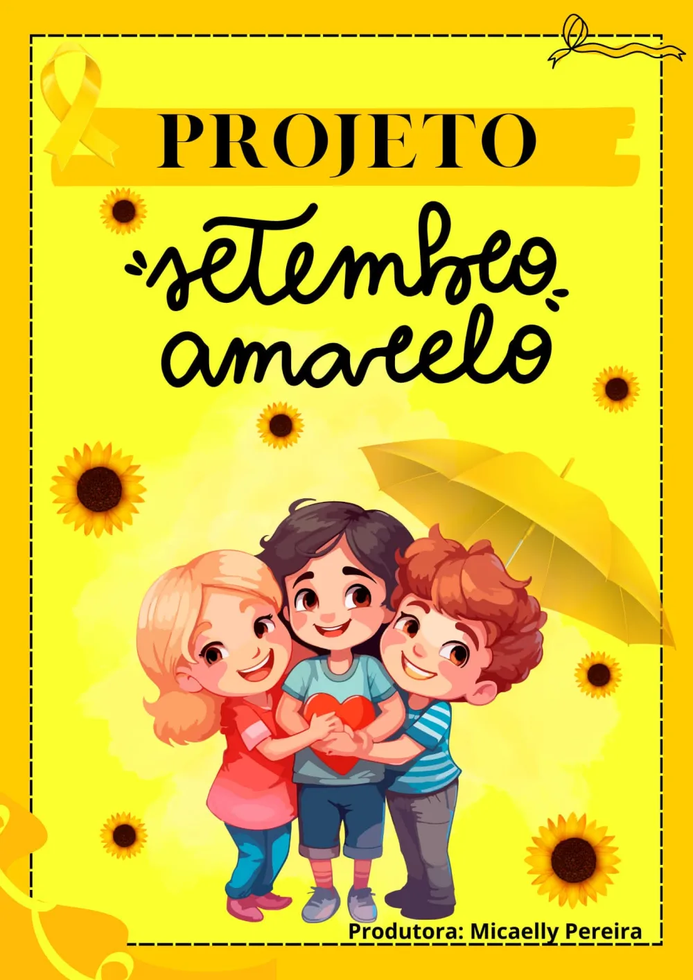 Projeto Setembro Amarelo — Pronto para Imprimir