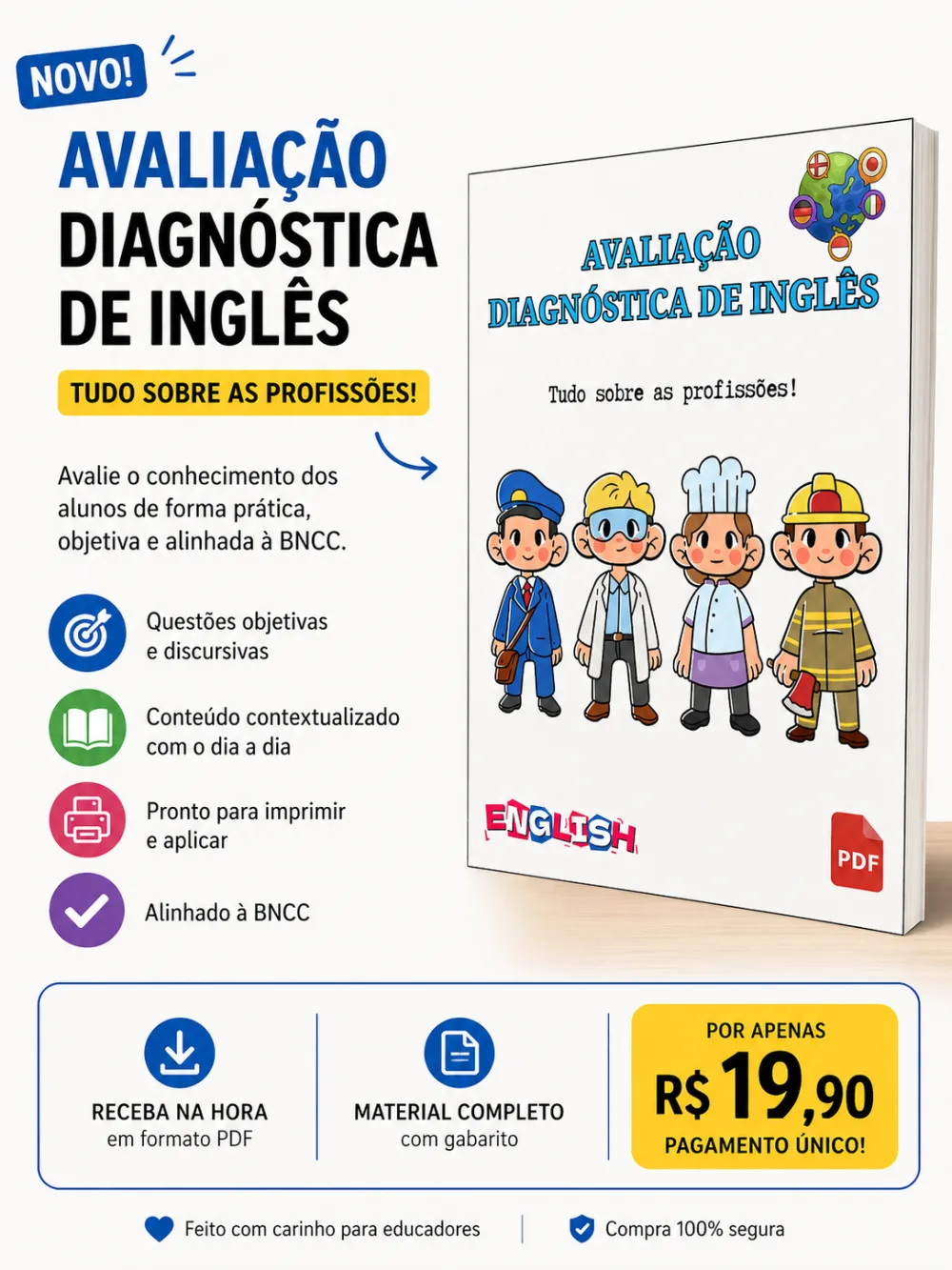Prova Ingles — Pronto para Imprimir