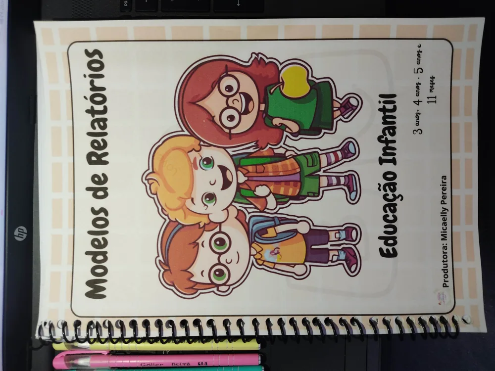 Relatório Educação Infantil — Pronto para Imprimir