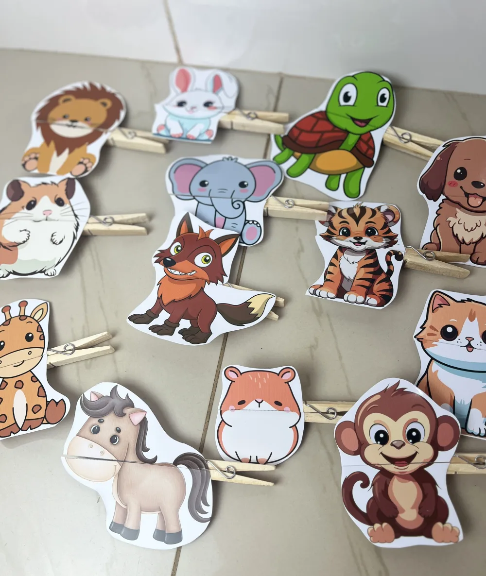 Sons dos Animais — Pronto para Imprimir