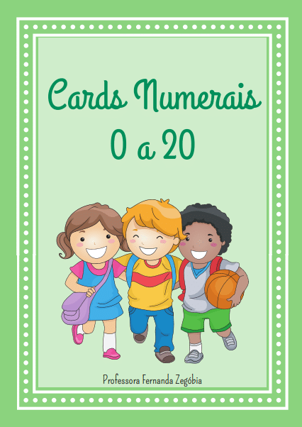 Cards Numerais de 0 a 20