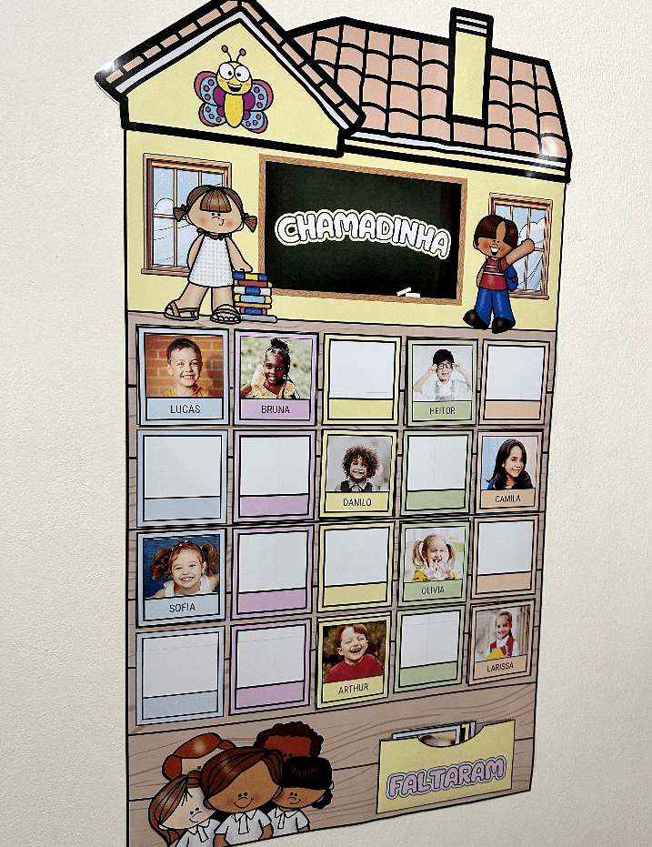 Chamadinha Interativa – Organização e Identificação na Sala de Aula