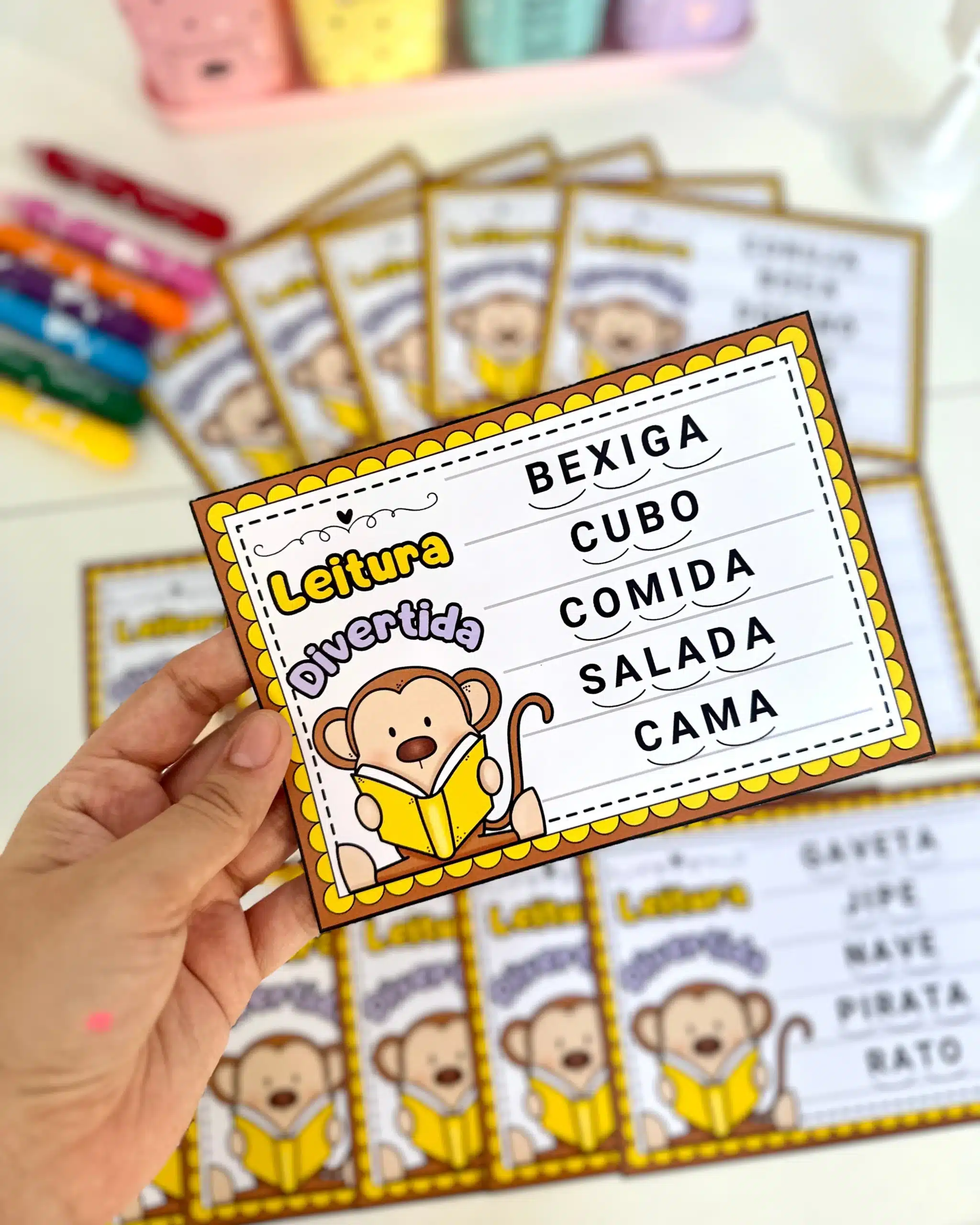 Fichas de Leitura Divertida para Crianças – Pronto para Impressão