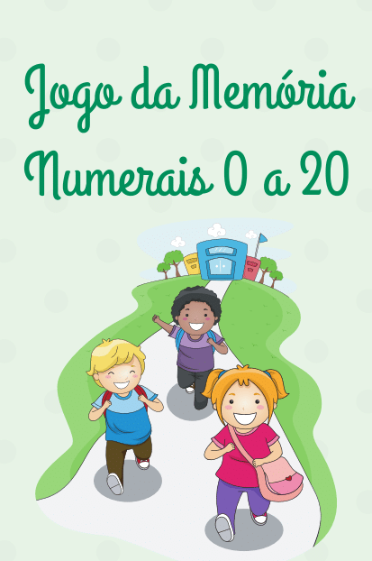 Jogo da Memória Numerais