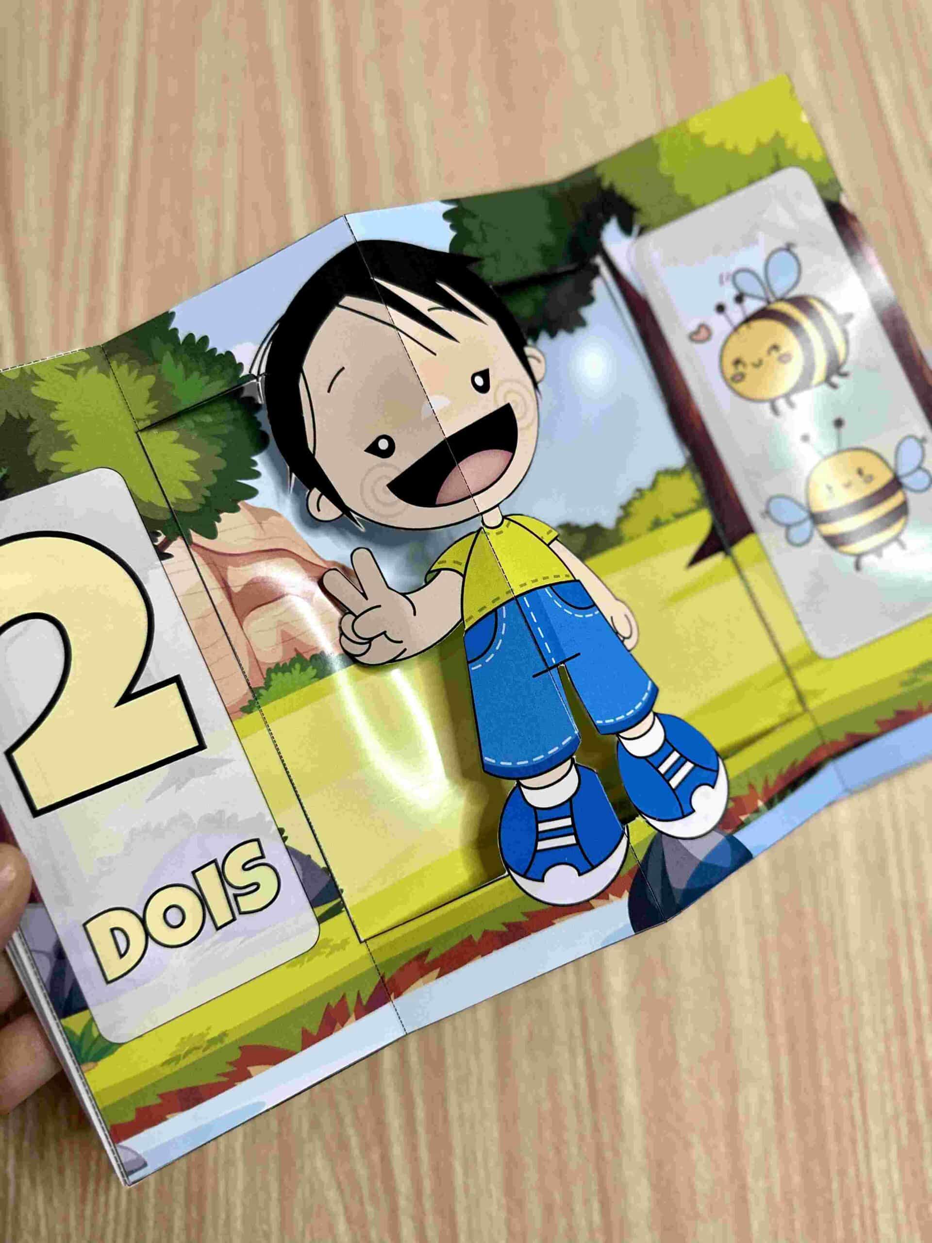 Livro Numerais 3D