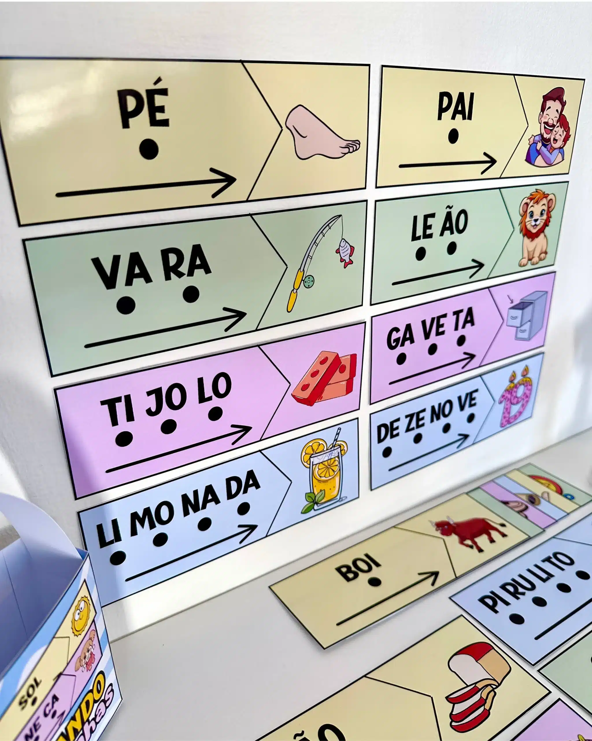 Pareando Palavrinhas – Pronto para Impressão
