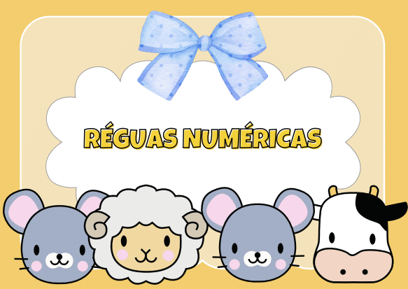 Réguas sequência Numérica