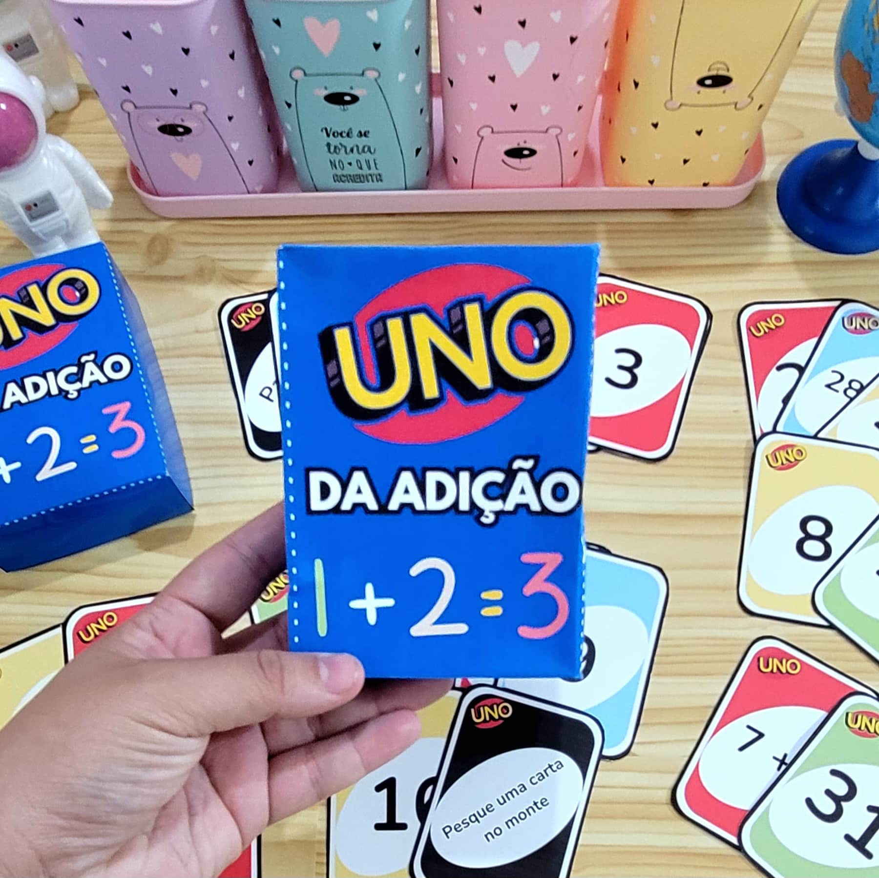 Uno da Adição: Aprender Matemática de Forma Divertida!