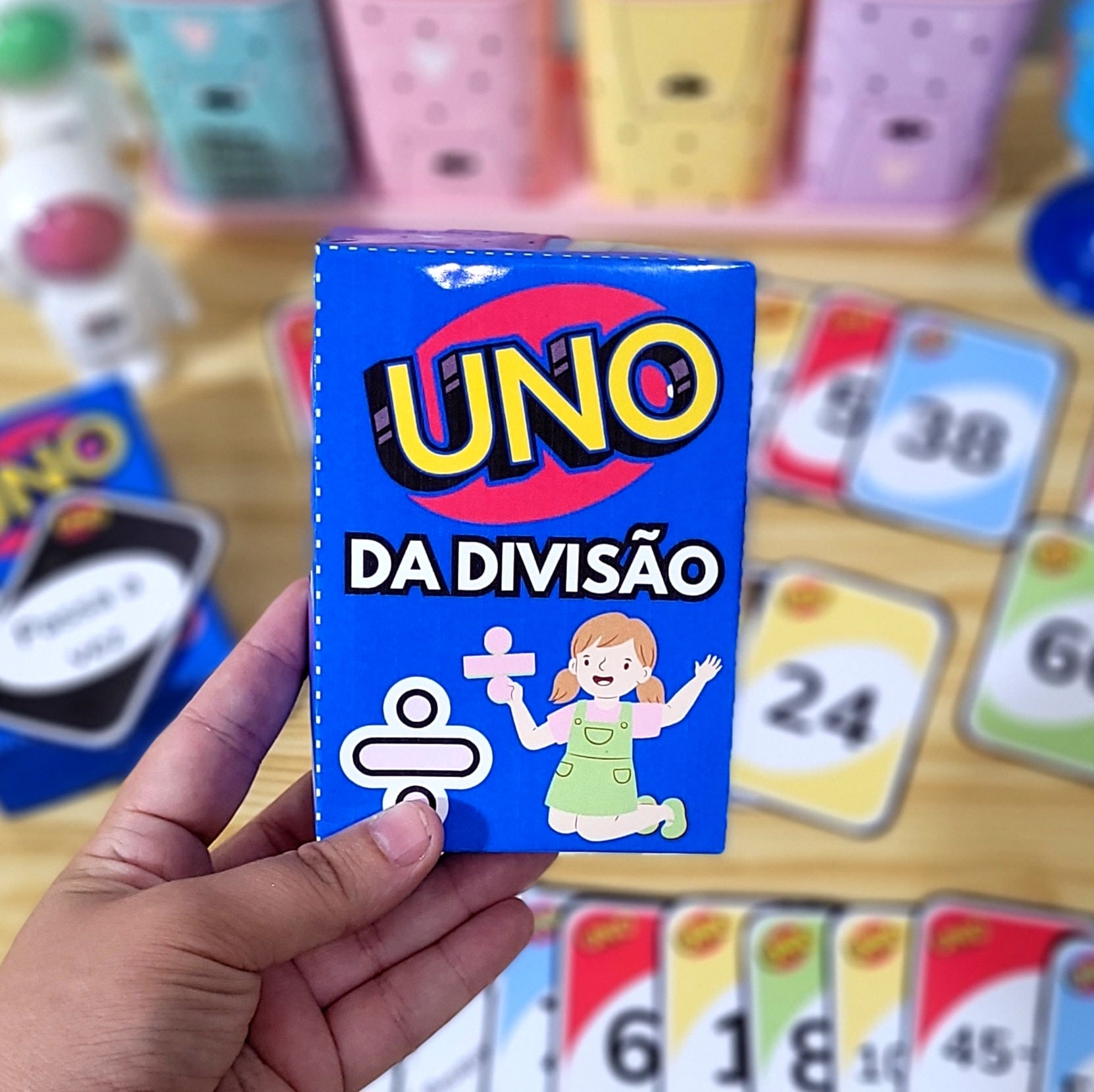 Uno da Divisão: Aprendizagem Divertida e Desafiadora