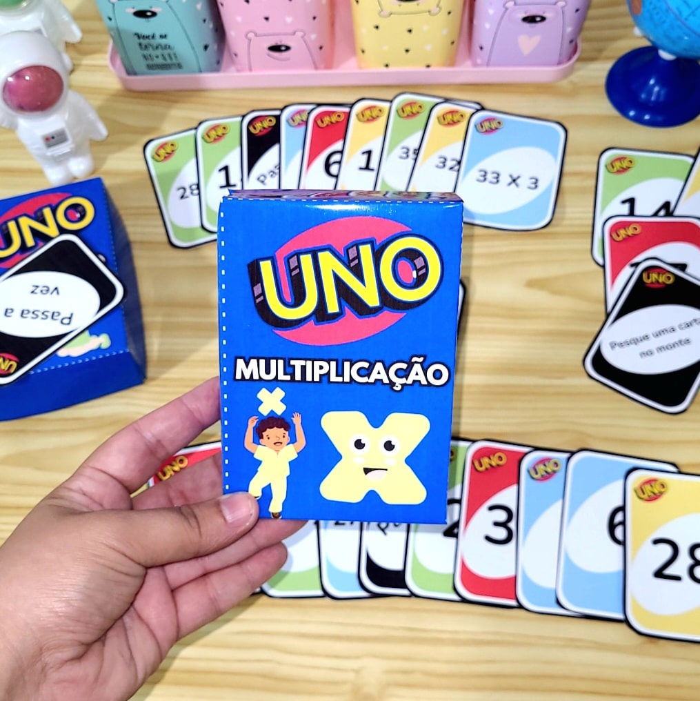Jogo Uno da Multiplicação