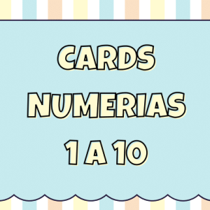 cards numerais de 1 a 10